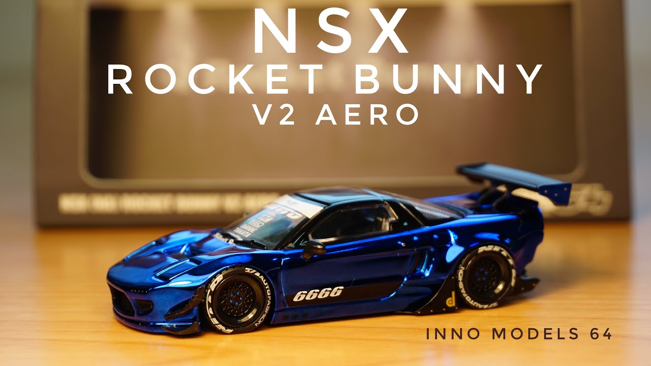 INNO Models 64 NSX ROCKET BUNNY V2 AERO 1/64 scale diecast car