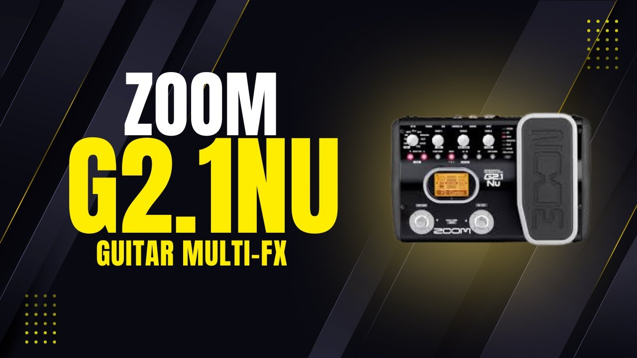 Zoom G2.1NU Guitar Multieffects Sound Presets Demo - YouTube