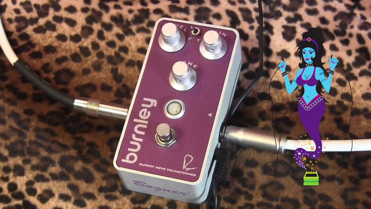 Bogner BURNLEY high gain overdrive demo ( Pedal Genie Rental