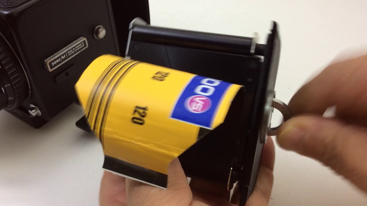 ハッセルブラッド用 A12マガジン使用方法 - YouTube