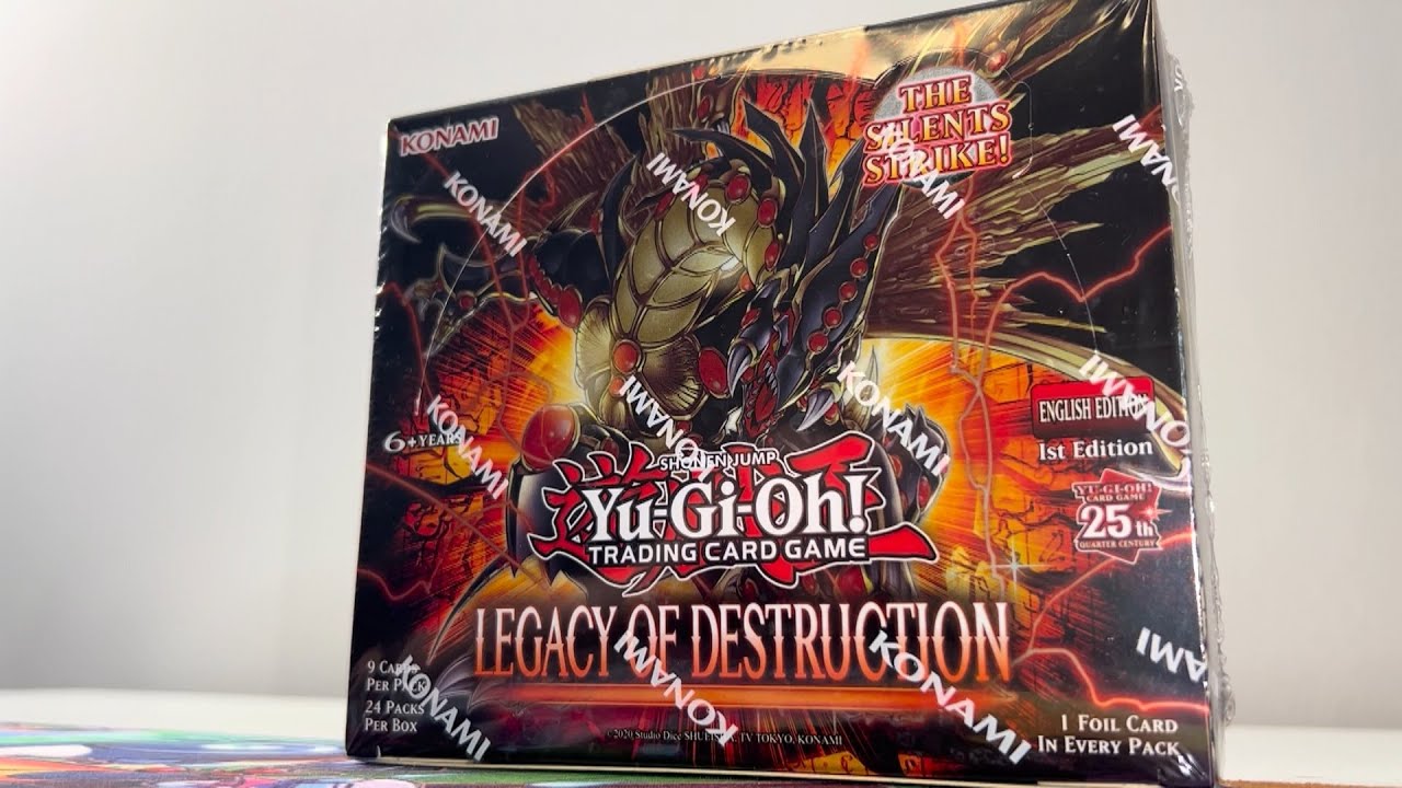 新品未開封】遊戯王 LEGACY OF DESTRUCTION 1カートン 未開封新品