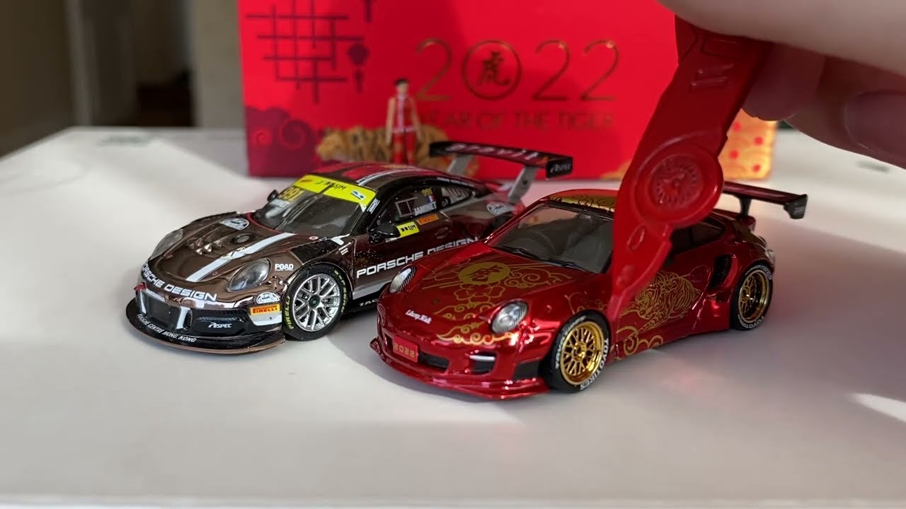 Porsche 997 Liberty Walk 2022 Year of the Tiger 1/64 by Inno64