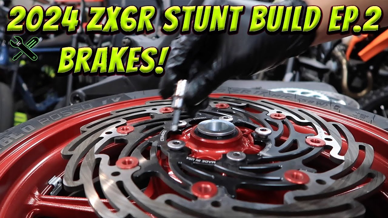 2024 ZX6-R BUILD pt.2 Brakes - YouTube