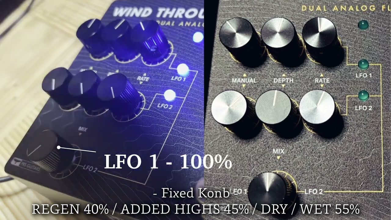 Review of PRS Wind Through The Trees Dual Analog Flanger