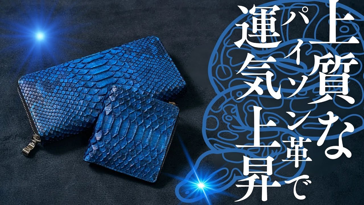 2025年金運財布＞職人技が際立つ、一枚革の巳財布！2025年ジャパン