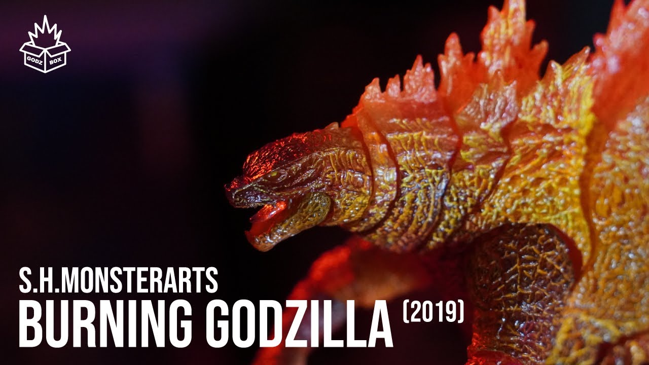 S.H.MonsterArts】バーニングゴジラ2019 【GODZBOX】 - YouTube