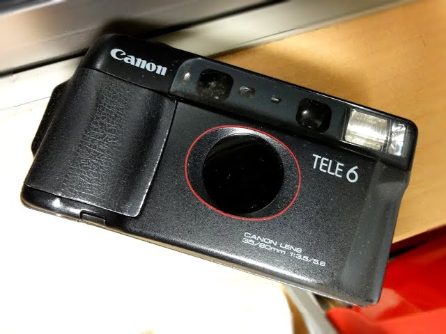 完動品/返品保証】CANON Autoboy TELE 6・動作確認済み 完動品/返品