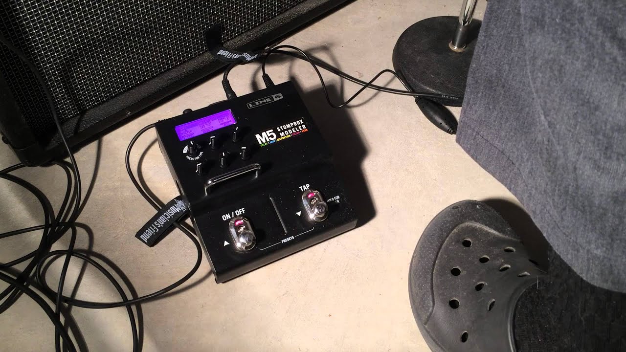 Line 6 M5 Stompbox Modeler (Voice Box) Demo - YouTube