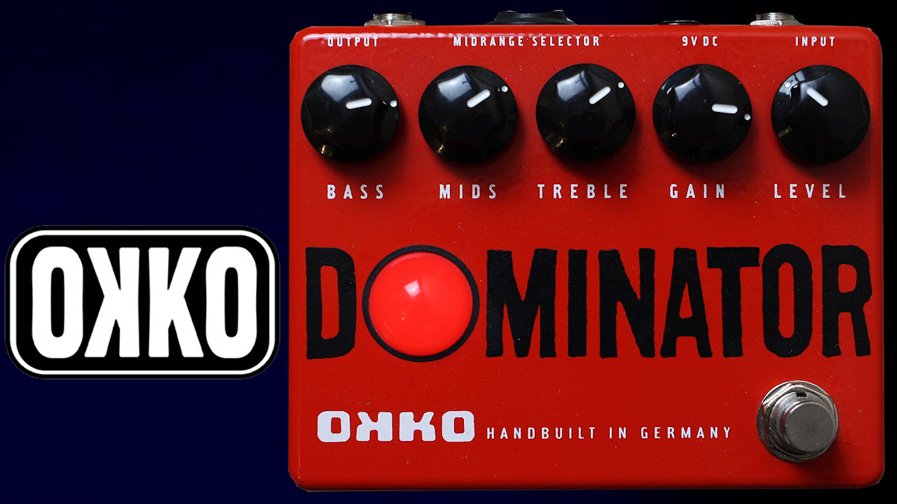 Okko Dominator High Gain Distortion Pedal Demo - YouTube
