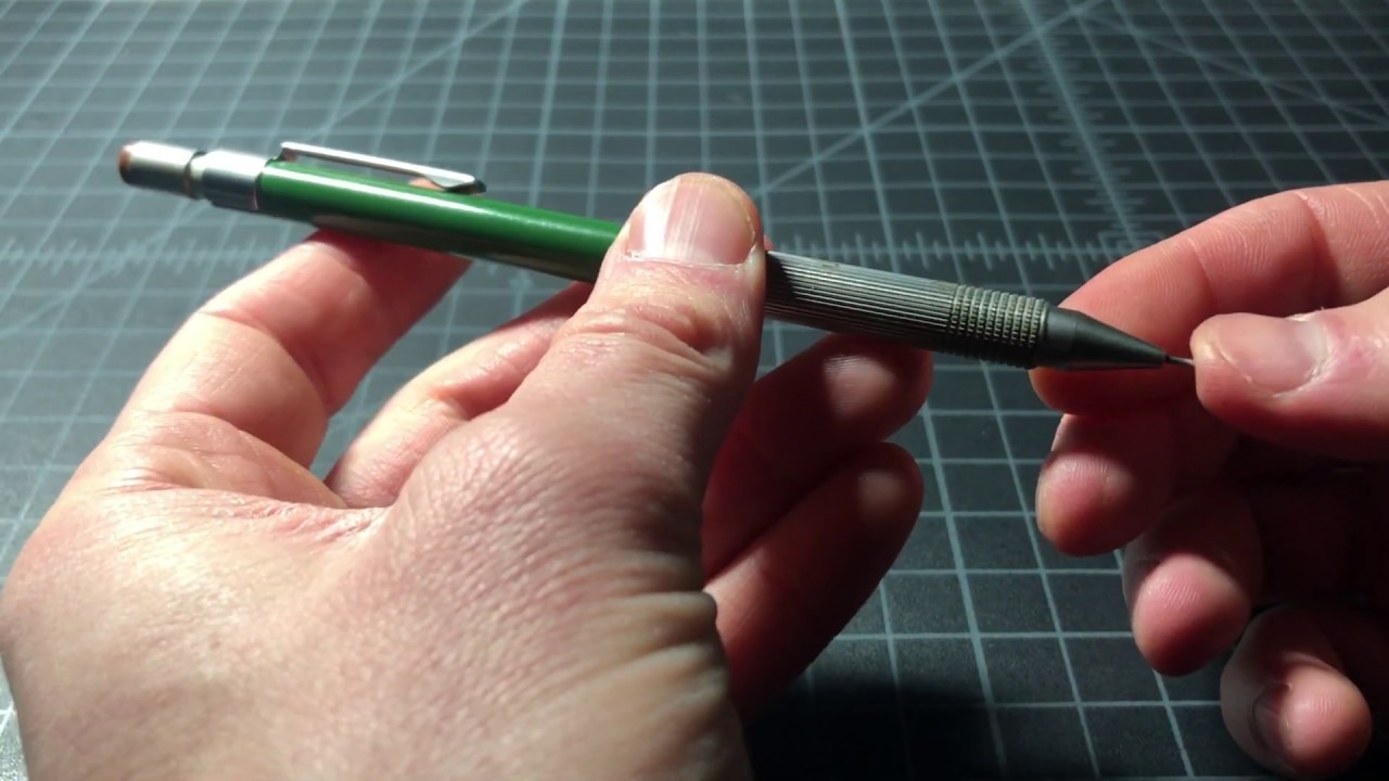 Faber Castell TK-Matic Vintage Mechanical Pencil Review - YouTube