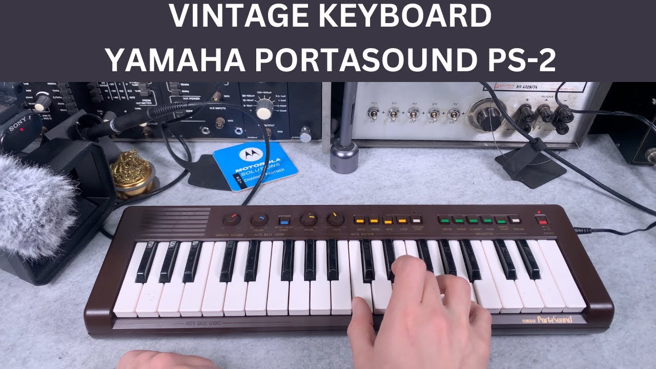 Yamaha Portasound PS2 vintage keyboard test - YouTube