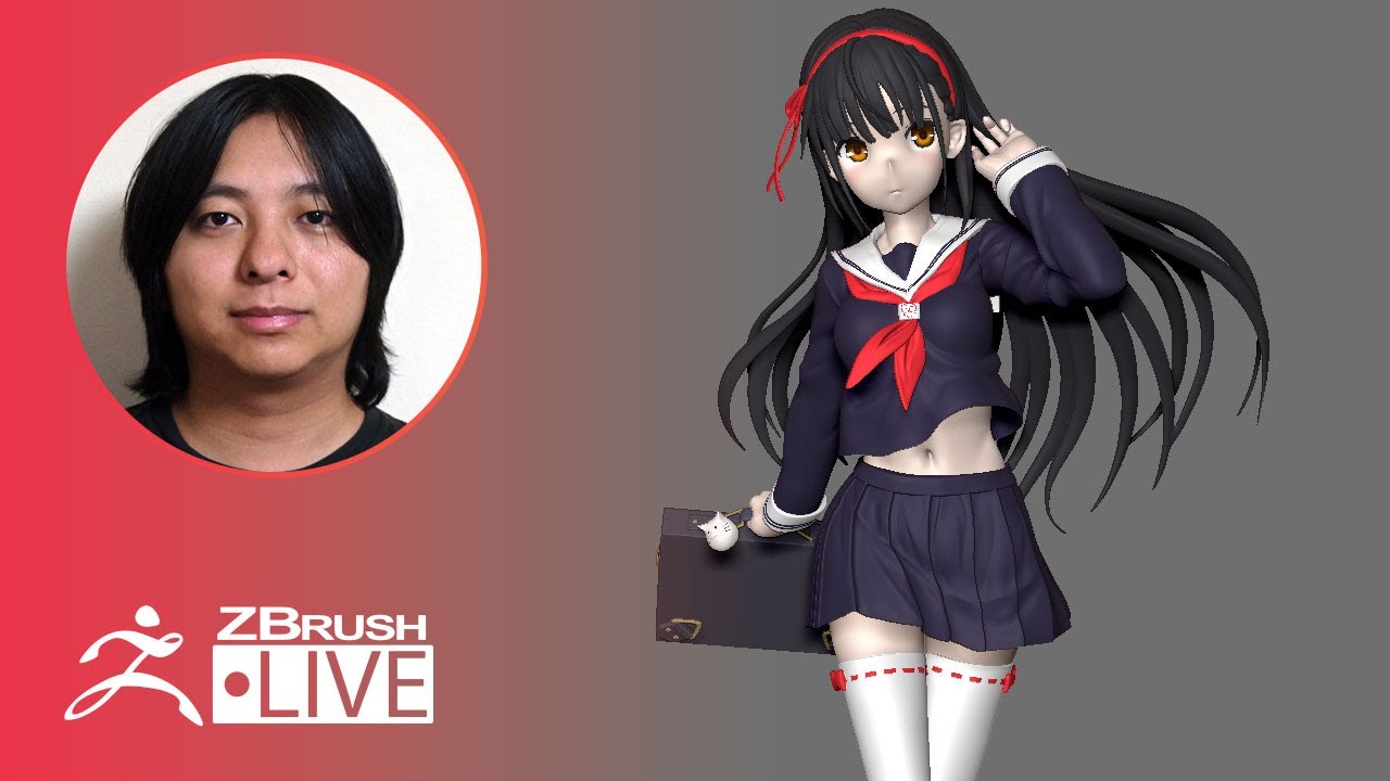 イラストからのデジタル原型制作 協力:Raika9様 - Pixologic 成川