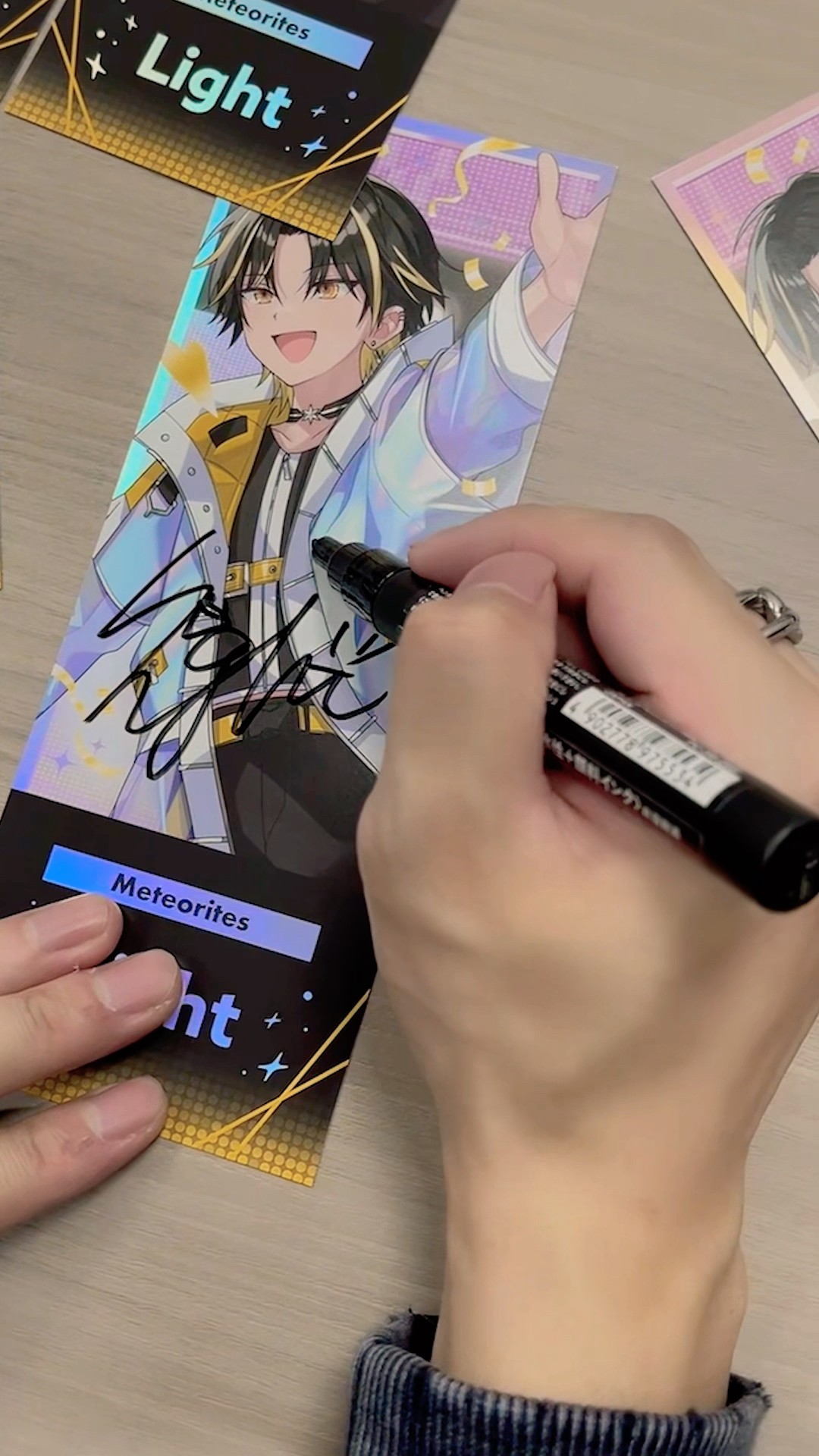 明雷らいと サイン 入り めておら FIRST 1MPACT 初オリジナル曲】FIRST