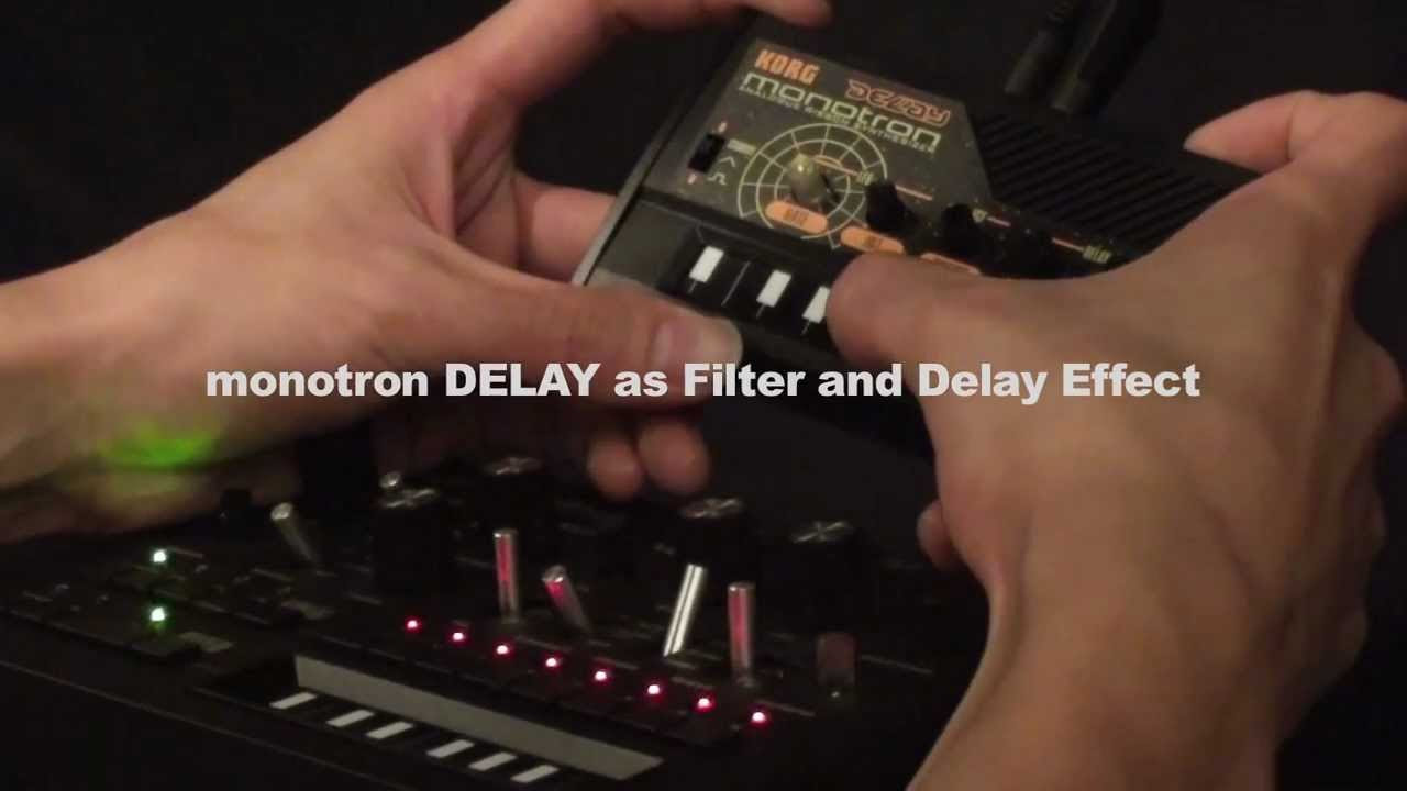KORG monotron DELAY x monotribe = Future Dub Sound!! - YouTube