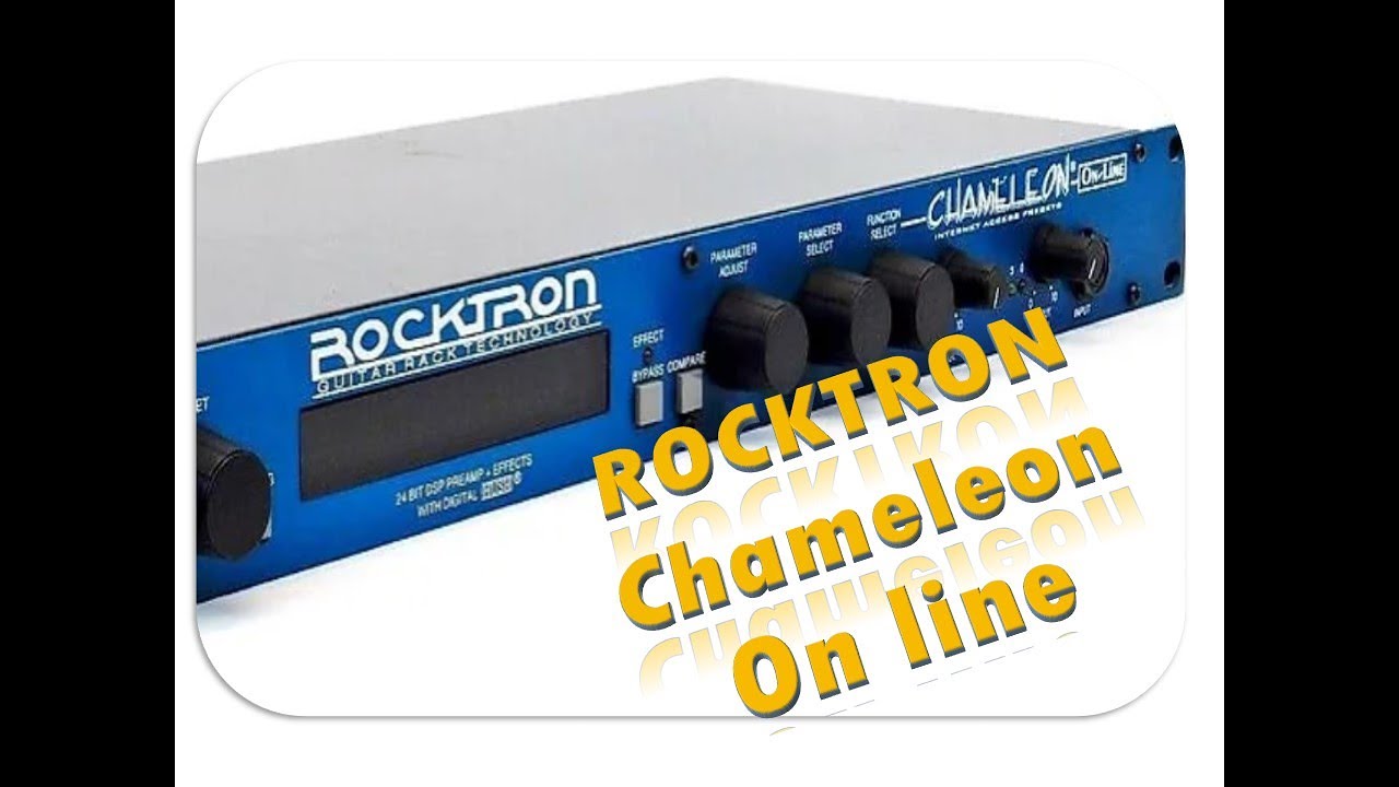 Rocktron Chameleon On line Pre amp - YouTube