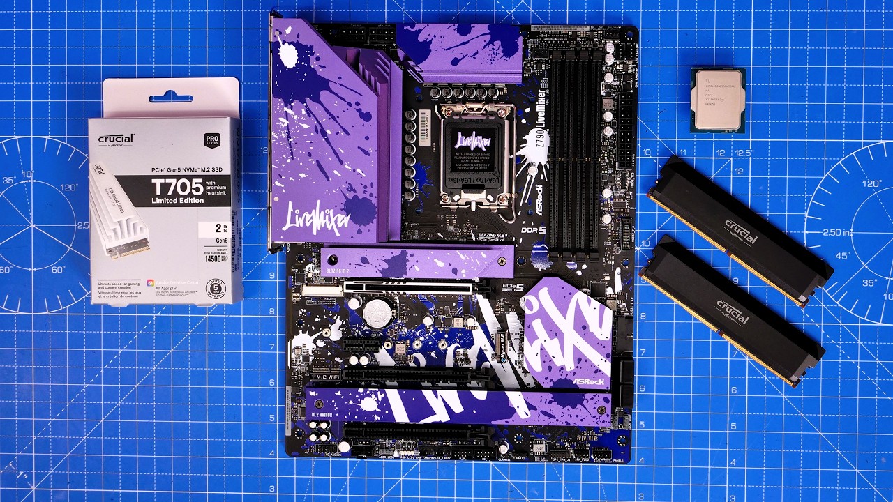 This motherboard is weird but I love it - Asrock Z790 Livemixer