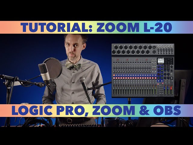 Connecting the Zoom L-20 to a Computer & Interfacing with Logic