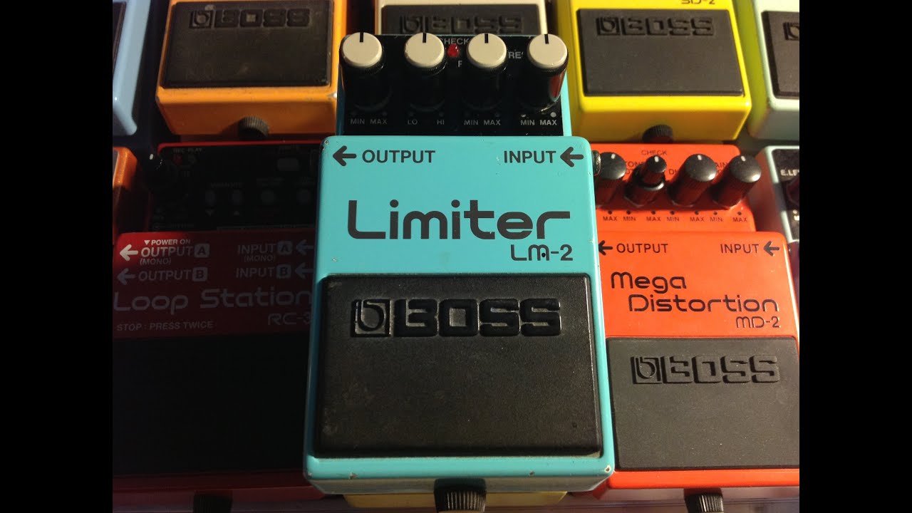 Boss Pedal Review 67: LM-2 Limiter - YouTube