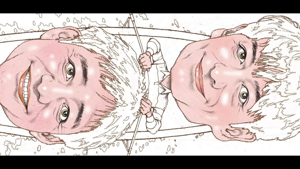 ぴあ」2月表紙 博多華丸・大吉 イラストメイキング - YouTube