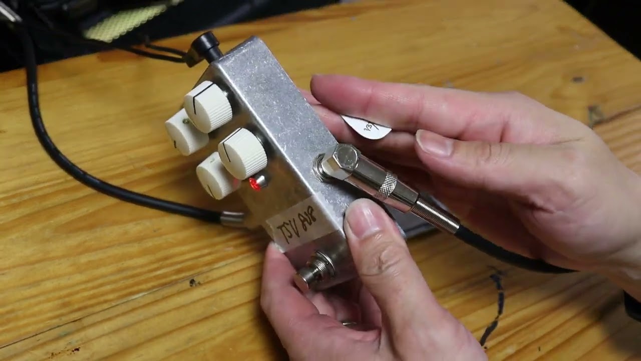 自作 Morning Glory v3 クローン ハンドメイドエフェクター 自作