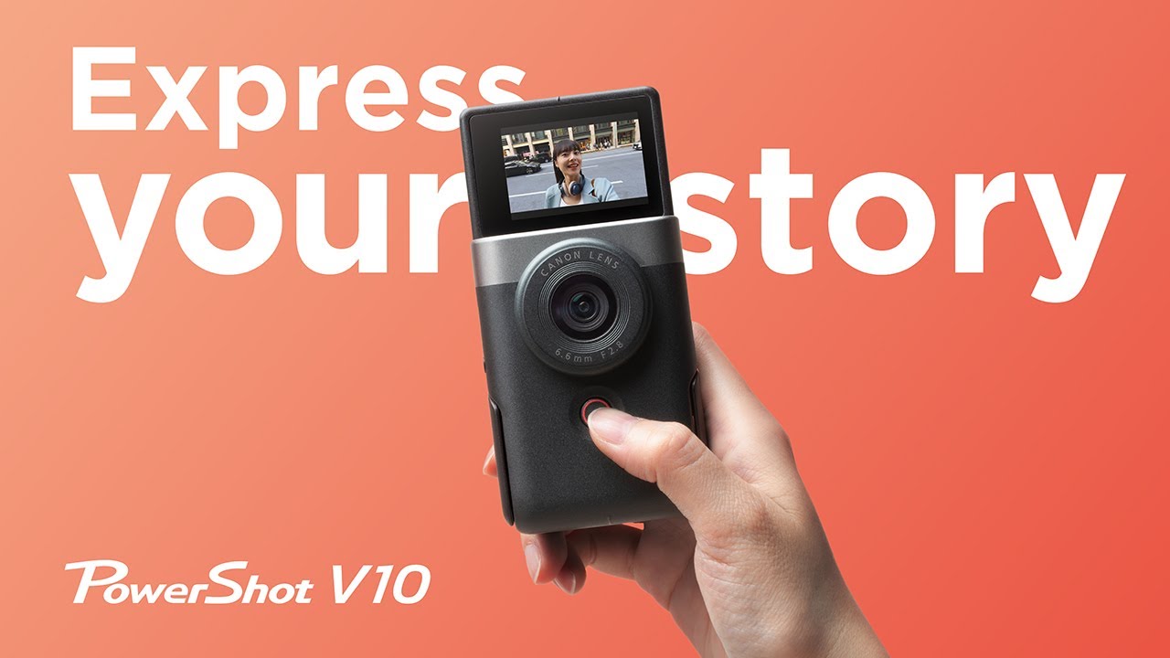 PowerShot V10 プロモーションムービー【キヤノン公式】 - YouTube