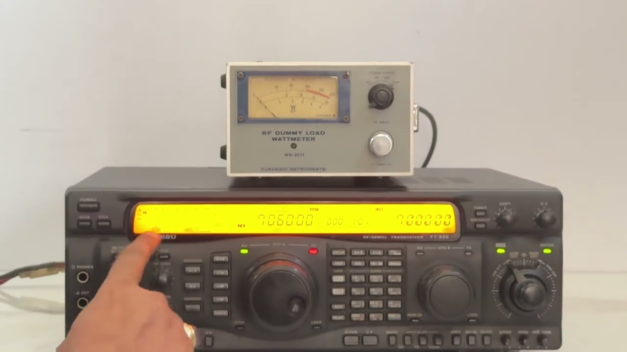 ヤエス アマチュア無線機 HF/50MHz FT-920 Yahoo!オークション -「ft