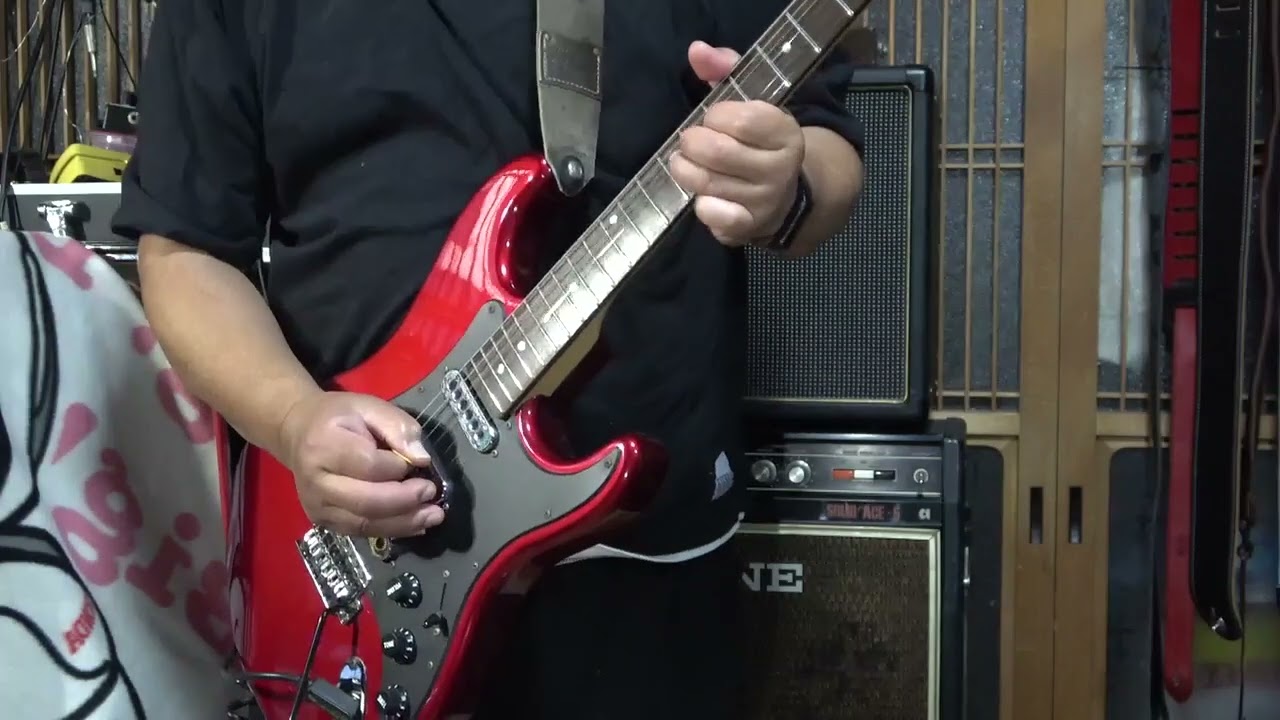 kissy's Guitar Collections】ARIA STG CST BURNS TRI SONIC Pickups