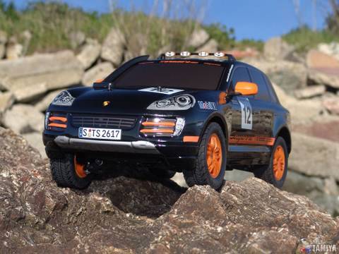 絶版 タミヤ RC 1/10 ポルシェ・カイエン S トランスシベリア 2007 Rc