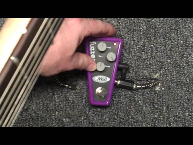 ModTone Mini-Mod Fuzzer (MTM-FZ) Effects Pedal Demo - YouTube