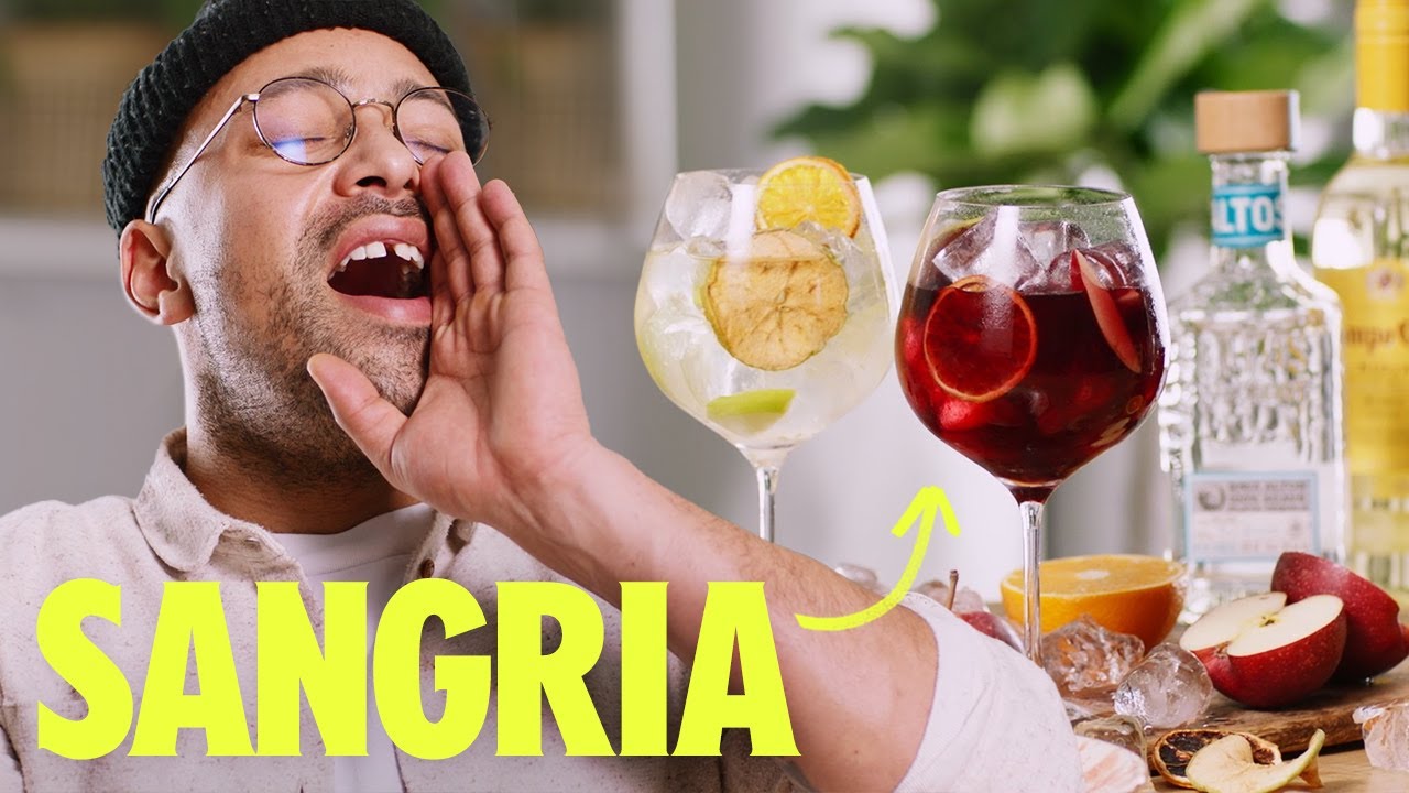 Two Sangrias With Rico! | Red & White Sangria | Absolut Drinks