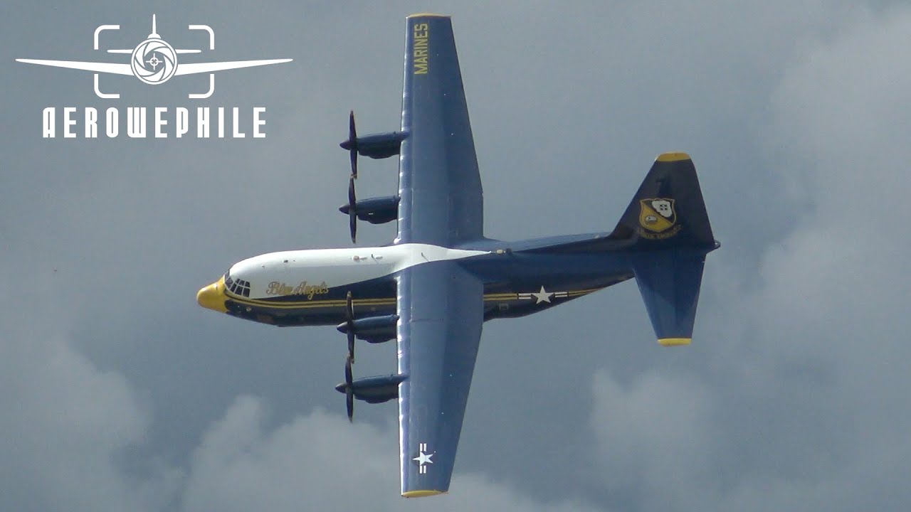 Blue Angels Fat Albert Solo Demo - Lockheed Martin C-130J Hercules