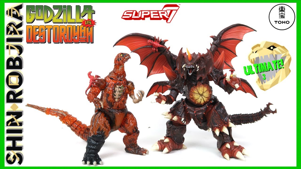 Super7 Toho Ultimates: 1200°C Godzilla & Destoroyah | Double