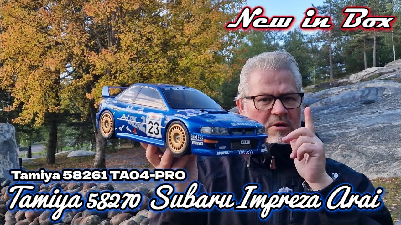 Tamiya Subaru Impreza WRC Arai #58270 #58261 Review. - YouTube