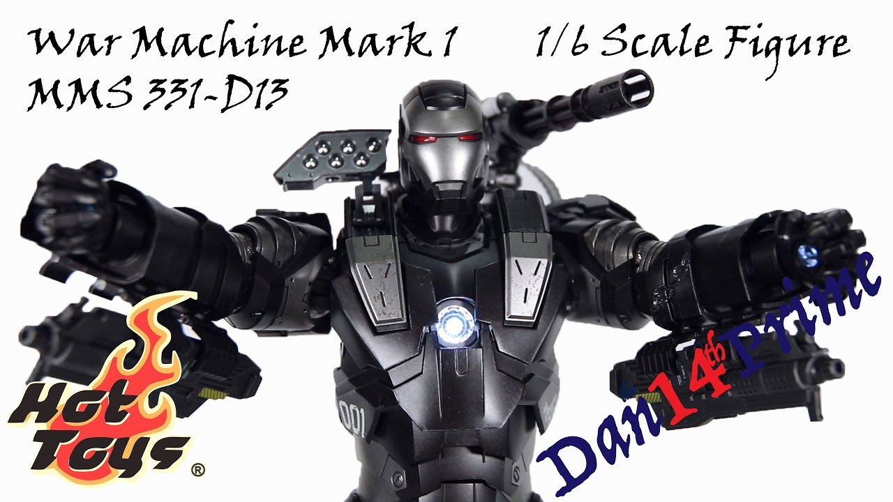 War Machine Mark I Hot Toys Iron Man 2 MMS 331-D13 Die Cast Sixth