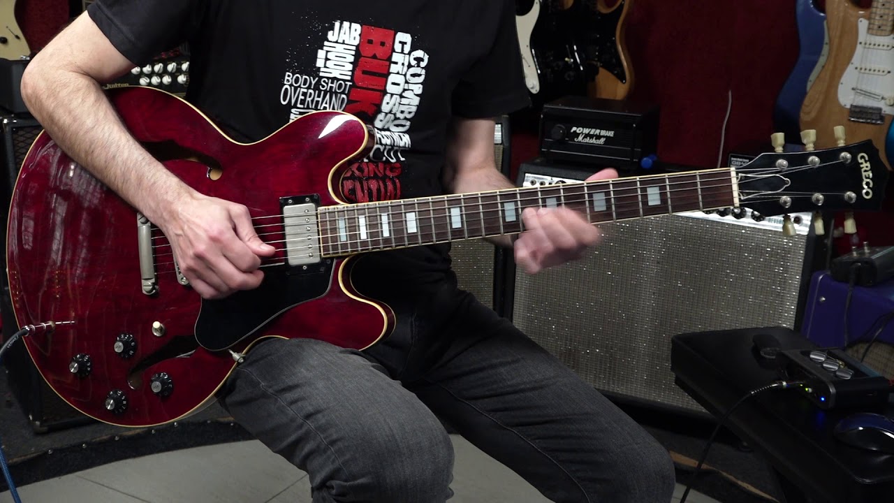 Greco SA-550 Japan 1970s - YouTube