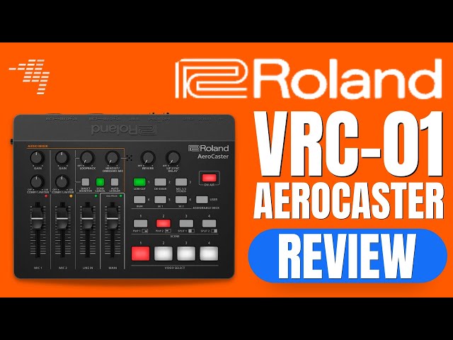 Make your DJ livestreams look pro! [Roland VRC-01 AeroCaster