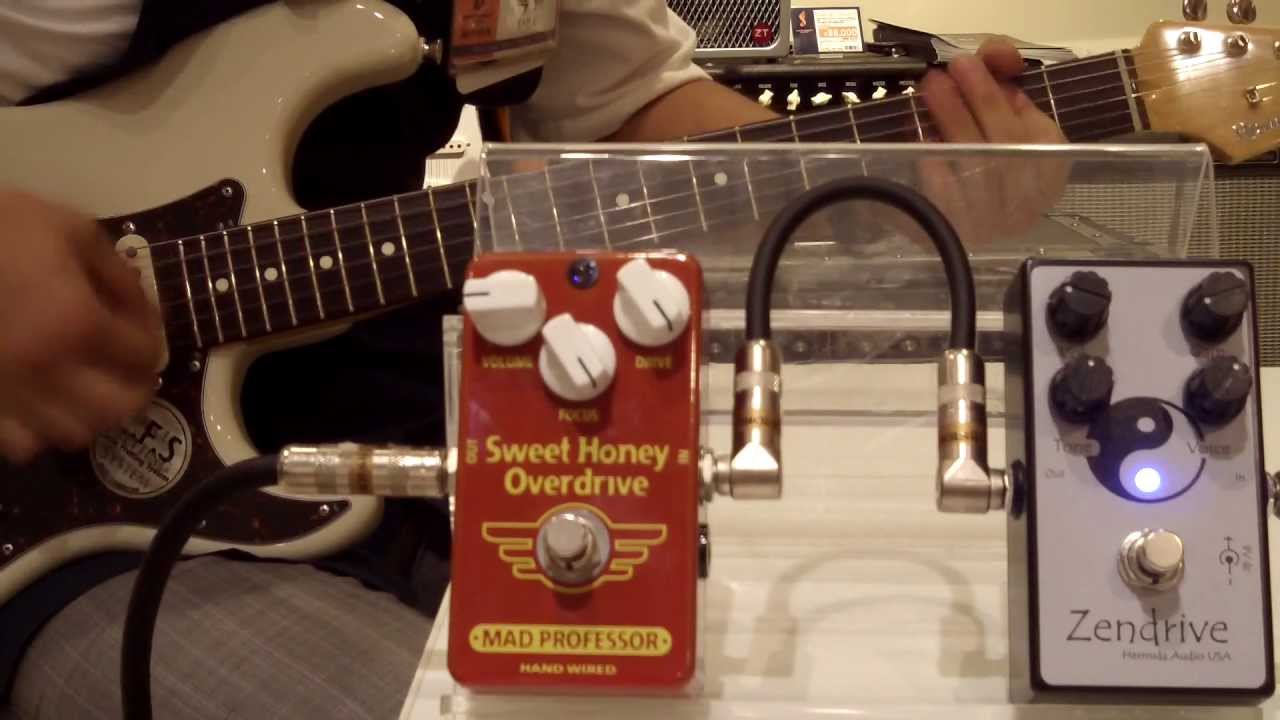 Hermida Audio Zen Drive and Mad Proffessor Sweet Honey Overdrive