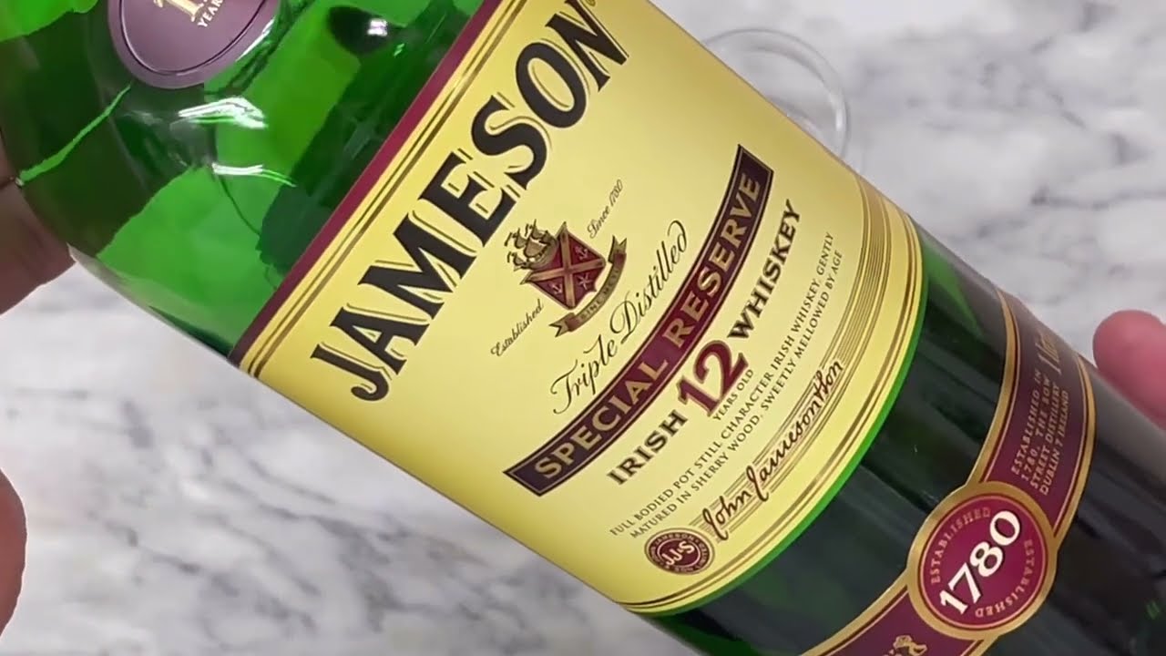 ジェムソン 12年 スペシャル・リザーブ アイリッシュ レビュー動画/味