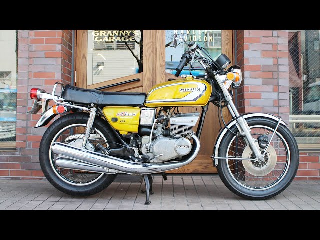 1974 SUZUKI GT380 B3 - YouTube