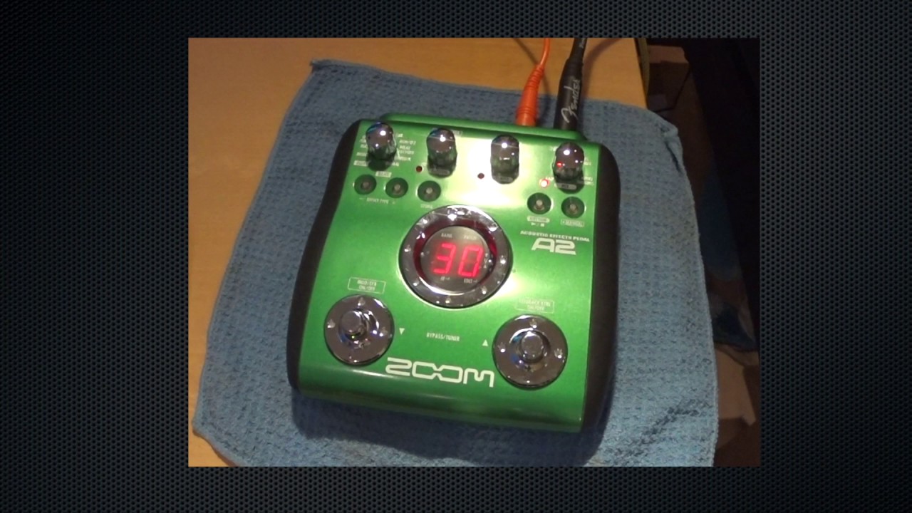 ギター ZOOM A2 Acoustic Effects Pedal A2 Acoustic Effects Pedal | Zoom