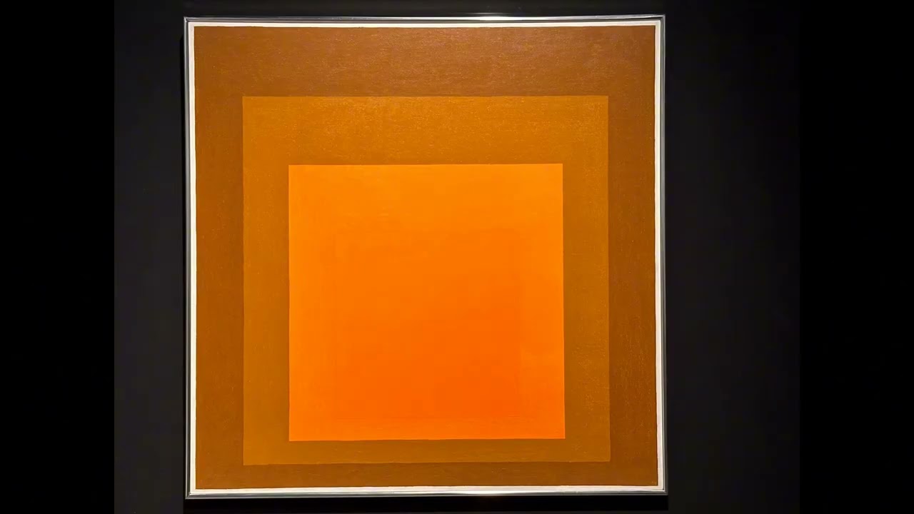 美術品鑑賞第325回【正方形讃歌持たれた】ジョセフ・アルバース‐東京