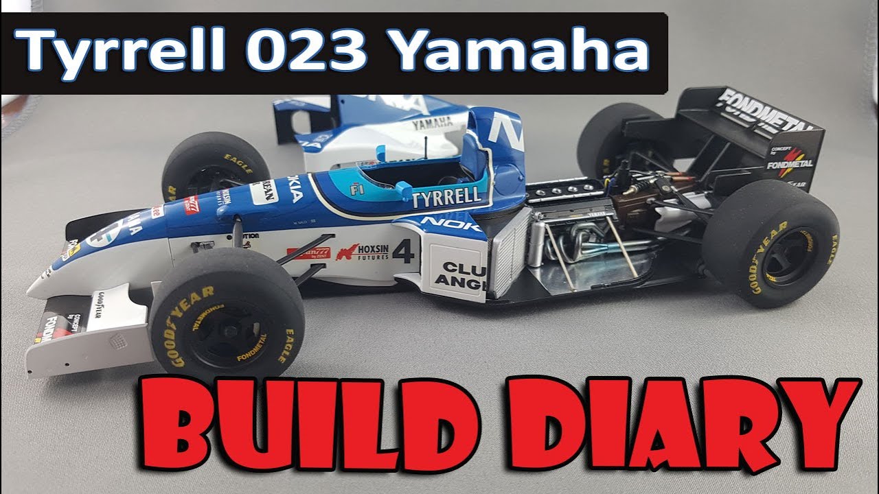 Building Tamiya's Tyrrell 023 Yamaha - part 1 (of 2) - YouTube