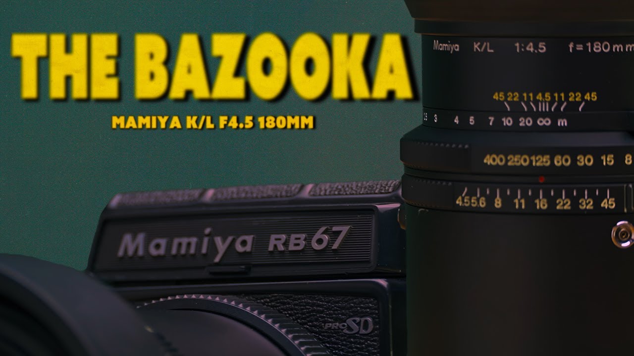 My FAVORITE RB 67 Lens | Mamiya K/L F4.5 180mm - YouTube