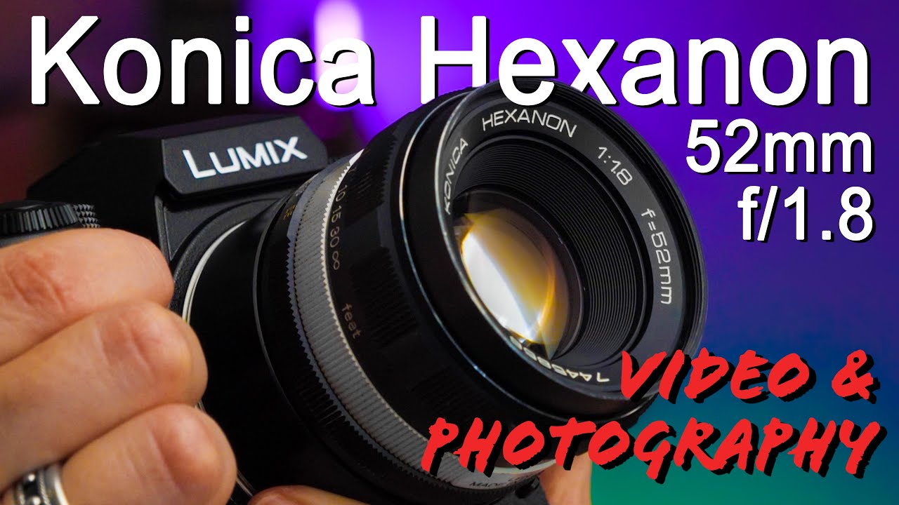 Konica Hexanon 52mm f/1.8 Lens Review - YouTube