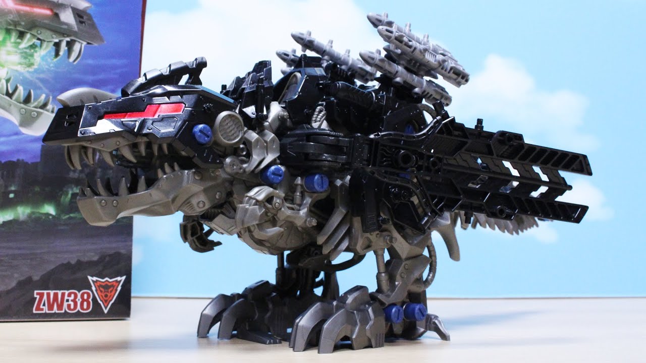 ゾイドワイルド オメガレックス ZW38 紹介動画です♪ - YouTube