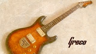 歴史的ギターGreco 最初の電気ギター ソリアコです！ 歴史的ギター