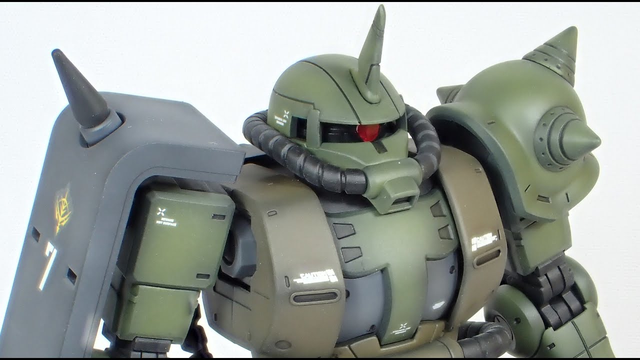 No. 193] Build a High Mobility Ground Type Zaku - YouTube