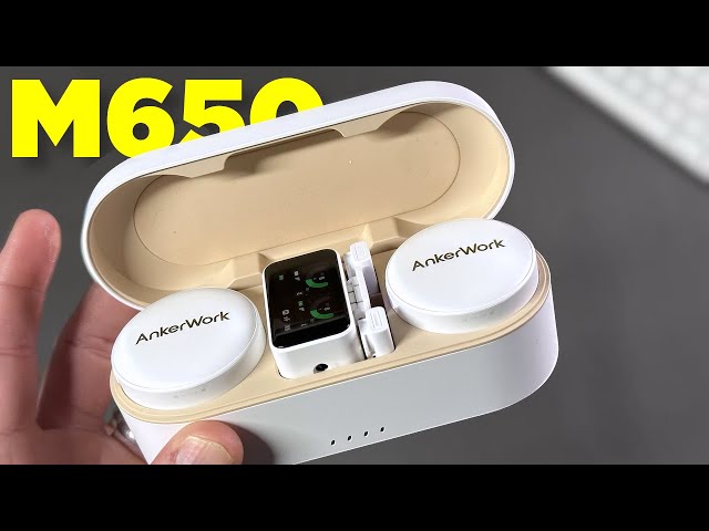 AnkerWork M650 Wireless Mic Review! - BEST MICROPHONE FOR CREATORS