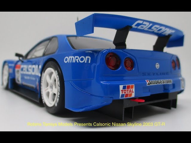 Tamiya Calsonic skyline Gt r 2003 1/24 Scale Model - Build Review
