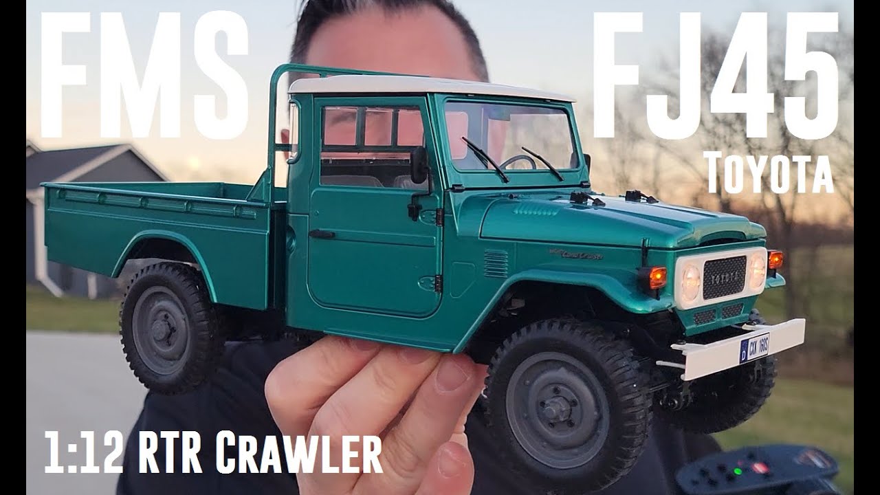 絶版レア】FMS トヨタ FJ45 ピックアップ 1/12 RTR 技適認識済 絶版